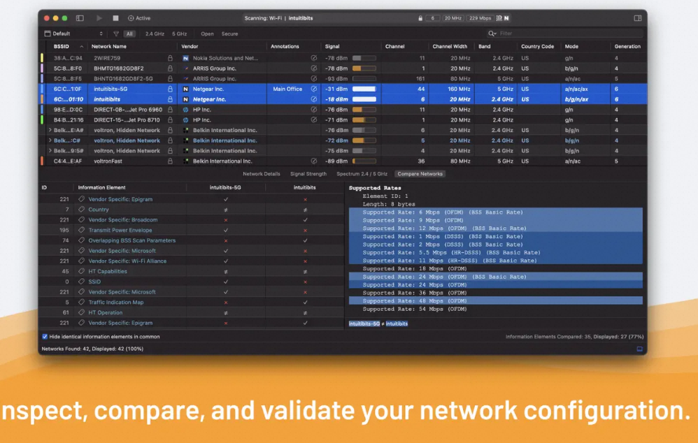 WiFi Explorer Pro Mac v3.6.2 -夸克云盘下载