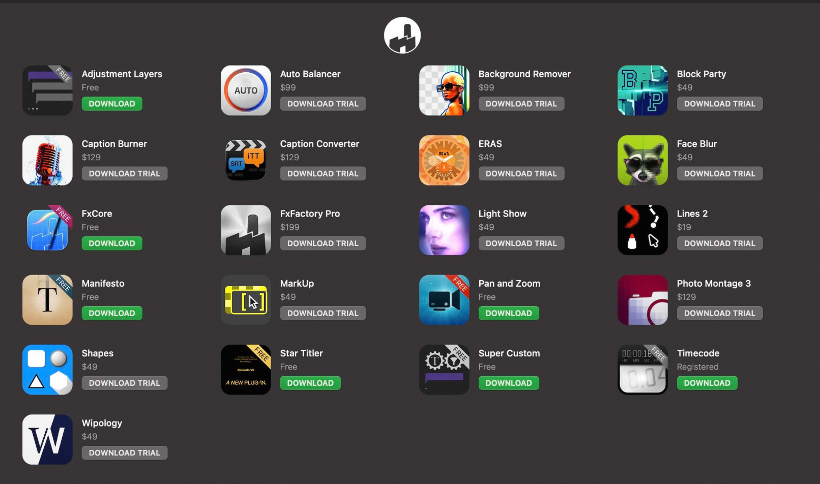 FxFactory 8 Pro for Mac v8.0.14.7790-夸克云盘下载
