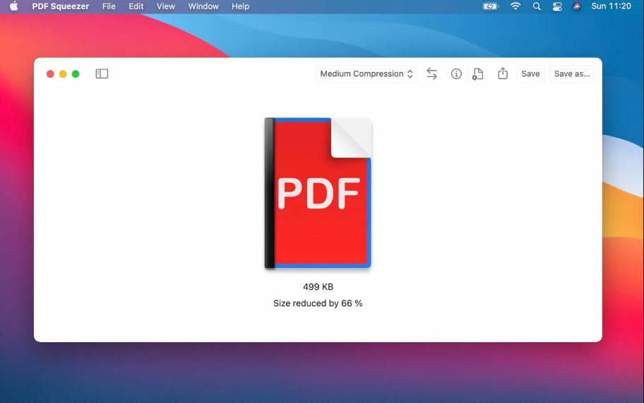 PDF Squeezer for Mac v4.5.1-夸克云盘下载