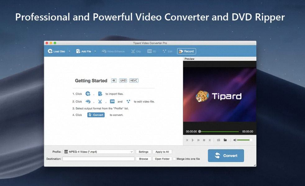 Tipard Video Converter Ultimate for Mac v10.2.56-夸克云盘下载