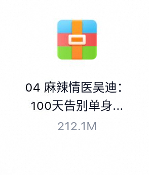 麻辣情医吴迪：100天告别单身（完结）-百度云盘下载