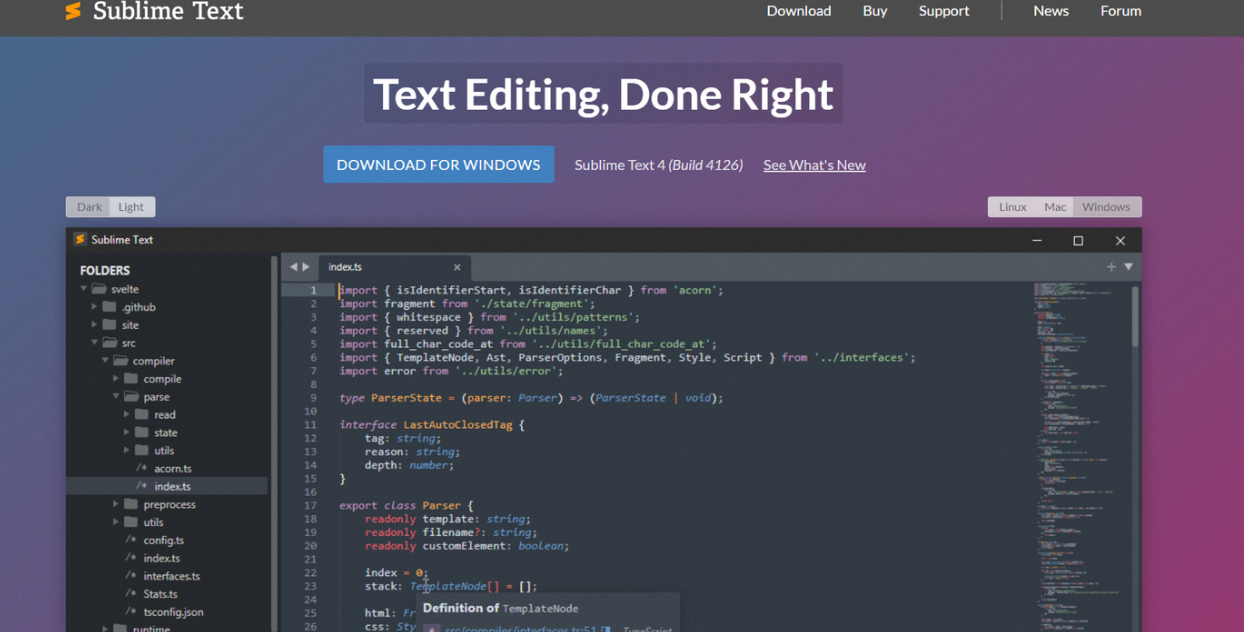 Sublime Text 4_Dev_Build_4118-百度云盘下载