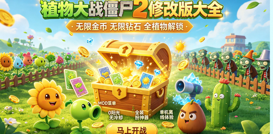 植物大战僵尸2内置功能-夸克云盘下载